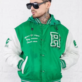 Bomber Universitario/Liso Reversible R