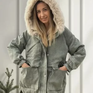 DE JEAN CON PIEL OVERSIZE