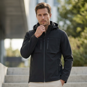 Campera - Neoprene sofshell NEGRO