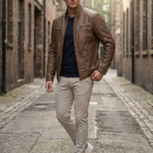 Campera - Motoquera Rebel Vintage Cuero
