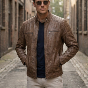 Campera - Motoquera Rebel Vintage Cuero