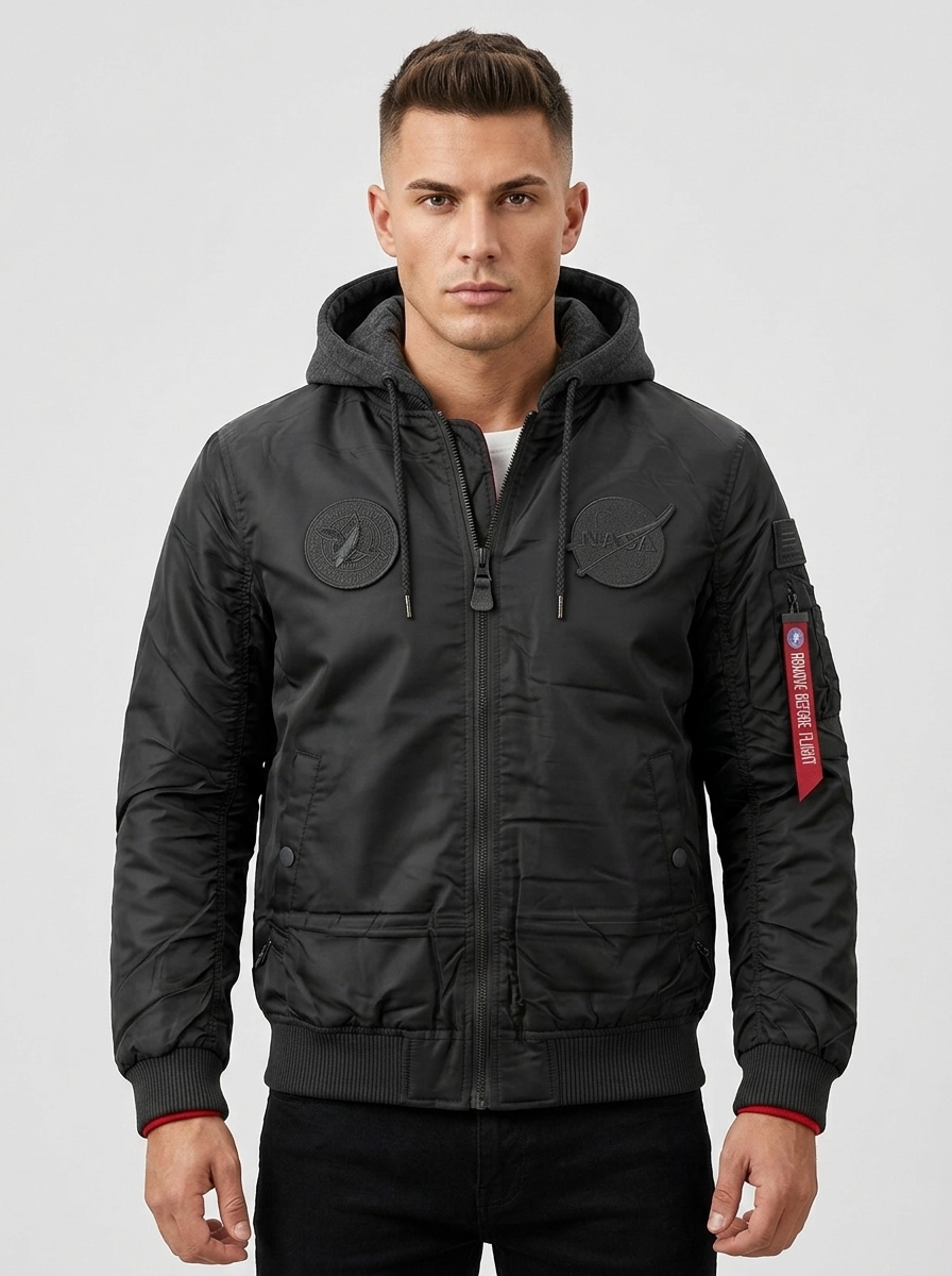 Campera - Bomber NASA BLACK