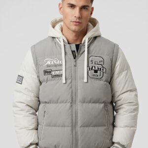 Bomber universitaria engomado