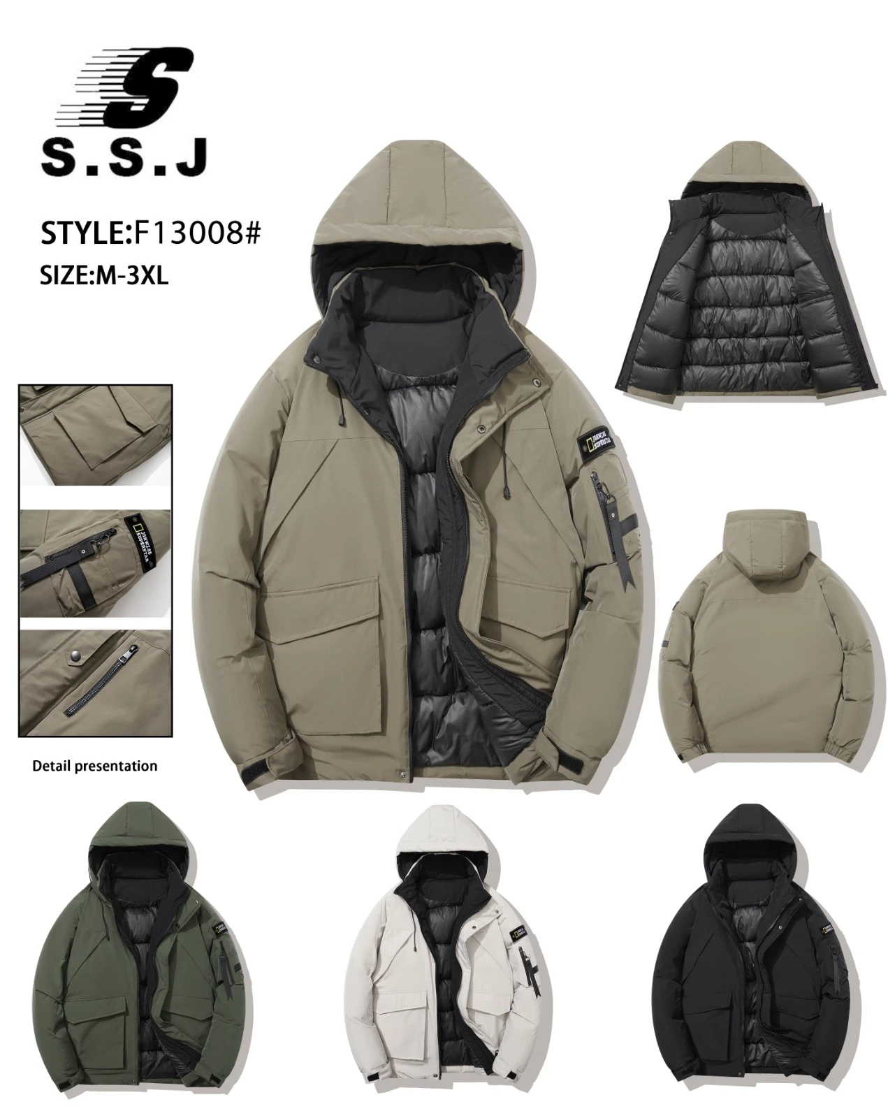 Campera - Impermeable sin piel - Imagen 5