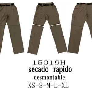 Pantalon - Cargo Secado Rapido Trekking 2 en 1
