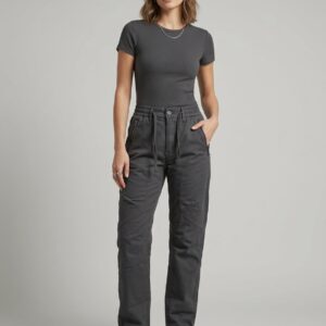 Pantalon - Cargo Recto con polar