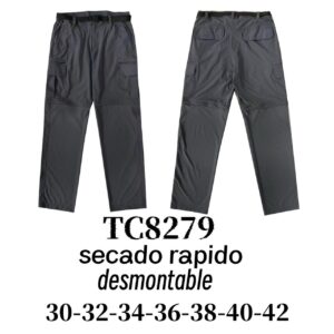 2 en 1 Cargo Sec. rapido con cierre