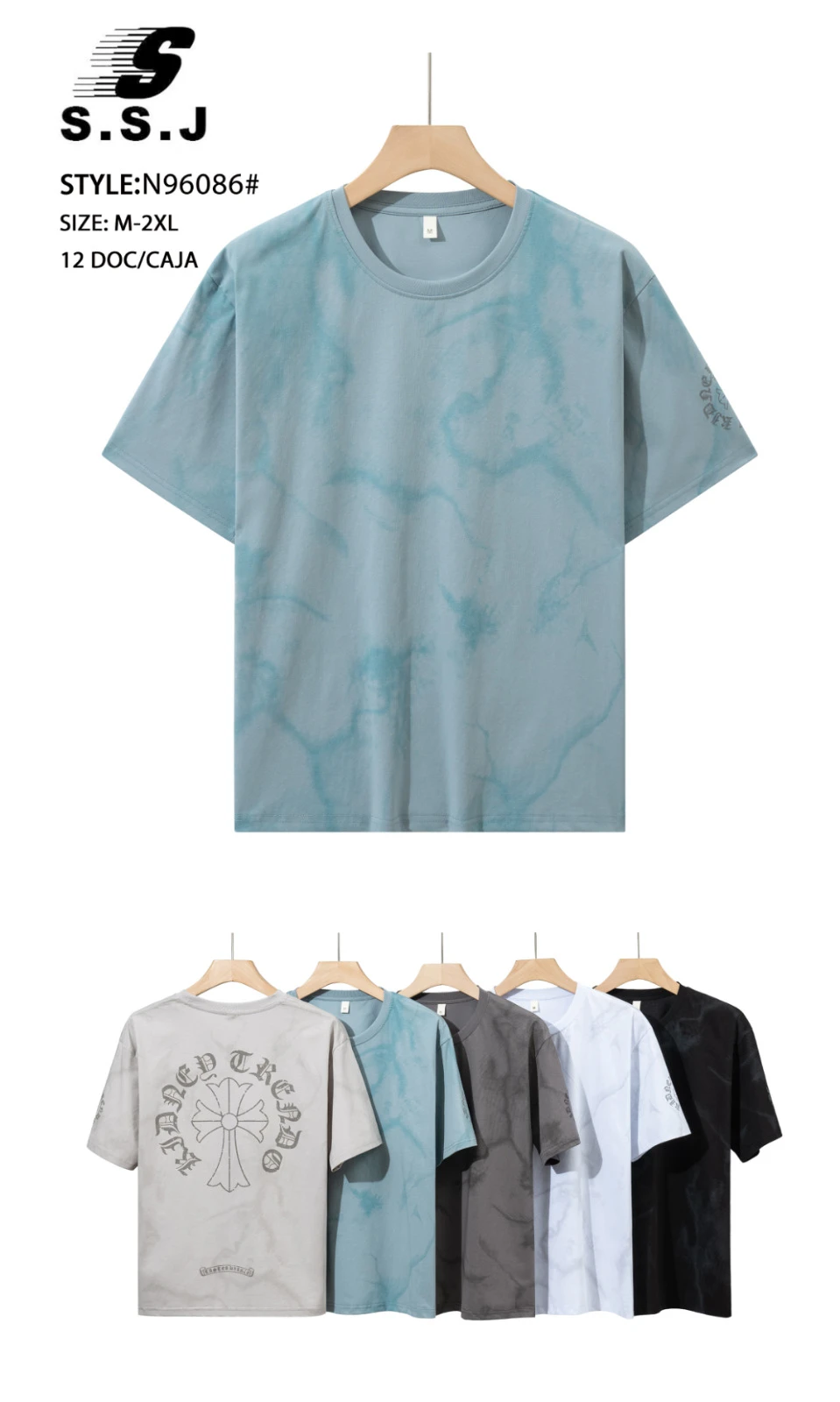 Remera - Oversize Acid Wash
