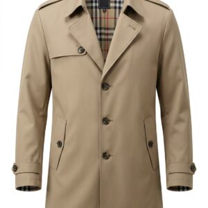 Trench Clasico estilo Britanico
